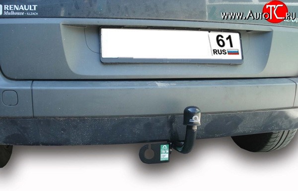 18 499 р. Фаркоп Лидер Плюс Renault Scenic 2 (2003-2009) (Без электропакета)  с доставкой в г. Керчь