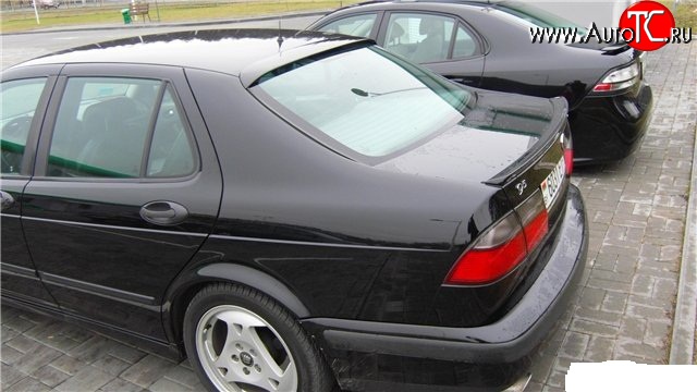 6 199 р. Козырёк на заднее лобовое стекло Sport SAAB 9-5 YS3E cедан дорестайлинг (1997-2001)  с доставкой в г. Керчь