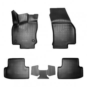 Коврики салона Norplast Seat Ateca  5FP (2016-2025) (Цвет: черный)