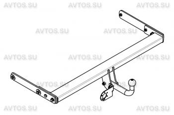 7 699 р. Фаркоп (условно-съемный шар) AvtoS Seat Ateca 5FP (2016-2025)  с доставкой в г. Керчь. Увеличить фотографию 2
