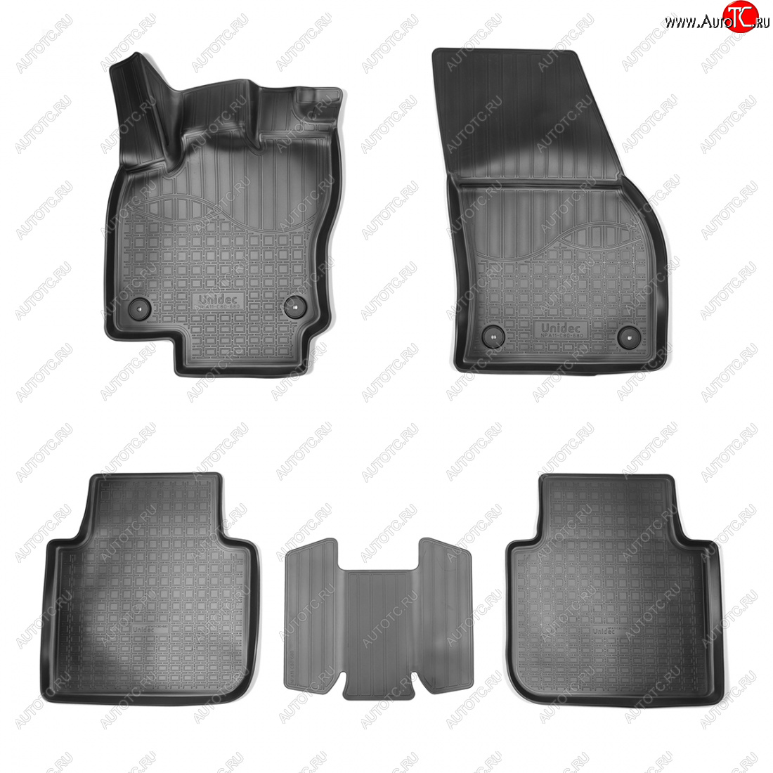 2 399 р. Коврики салона Norplast Unidec Seat Tarraco KN2 (2018-2025) (черные)  с доставкой в г. Керчь
