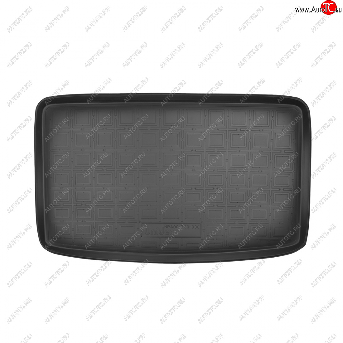 1 599 р. Коврик багажника Norplast Unidec (7 мест разложенный 3-й ряд)  Seat Alhambra  7N (2010-2020) дорестайлинг, рестайлинг (черный)  с доставкой в г. Керчь