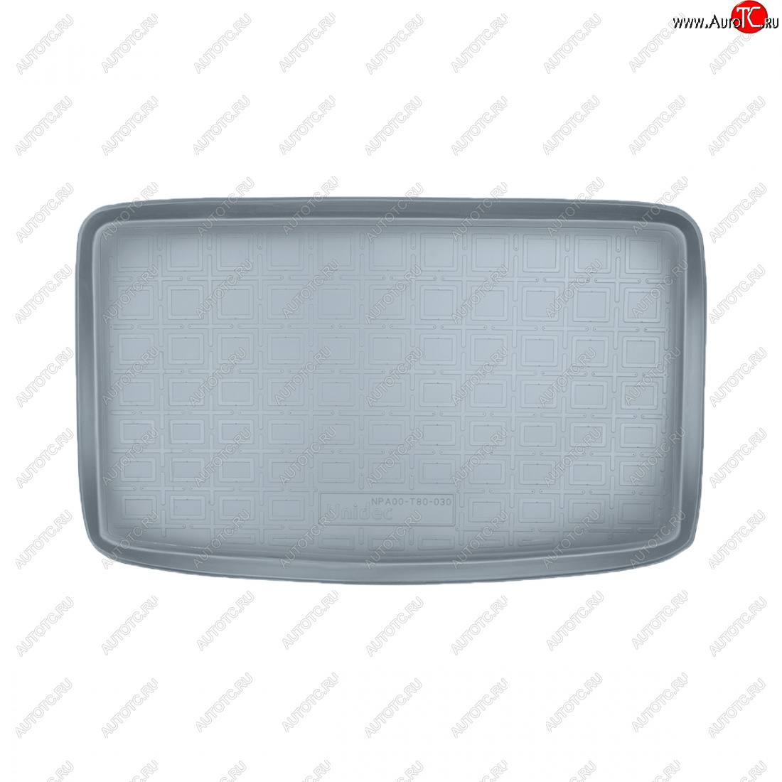 1 769 р. Коврик багажника Norplast Unidec (7 мест разложенный 3-й ряд)  Seat Alhambra  7N (2010-2020) дорестайлинг, рестайлинг (серый)  с доставкой в г. Керчь