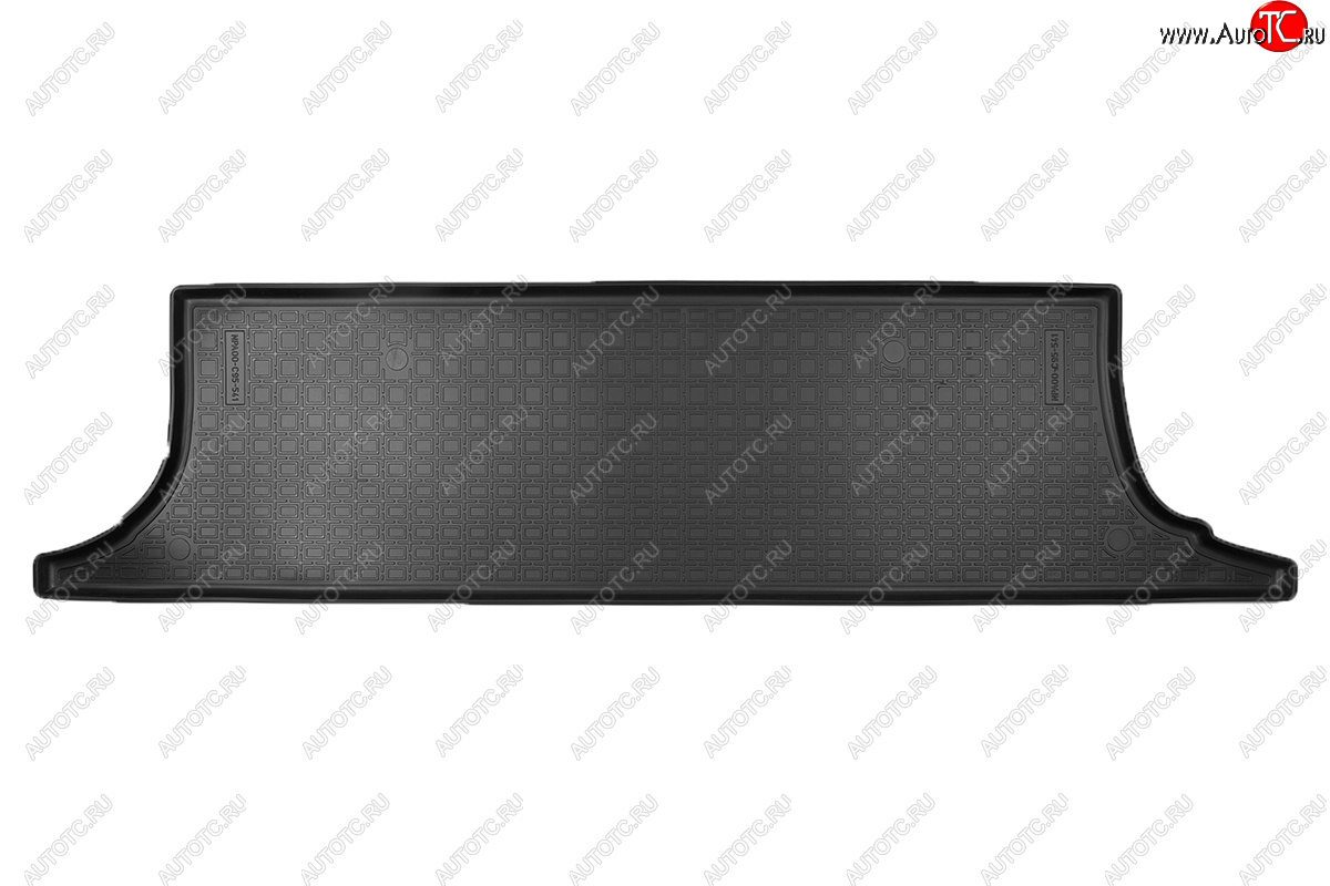 1 239 р. Коврики салона Norplast Unidec (3 ряд) Seat Alhambra 7M рестайлинг (2000-2010) (черный)  с доставкой в г. Керчь