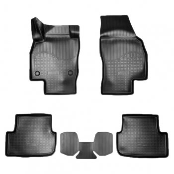Коврики салона Norplast Seat Arona (2017-2025) (Цвет: черный)