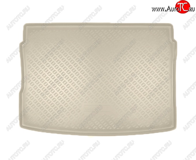 2 079 р. Коврик в багажник Norplast (на верхнюю полку)  Seat Arona (2017-2025) (Бежевый)  с доставкой в г. Керчь