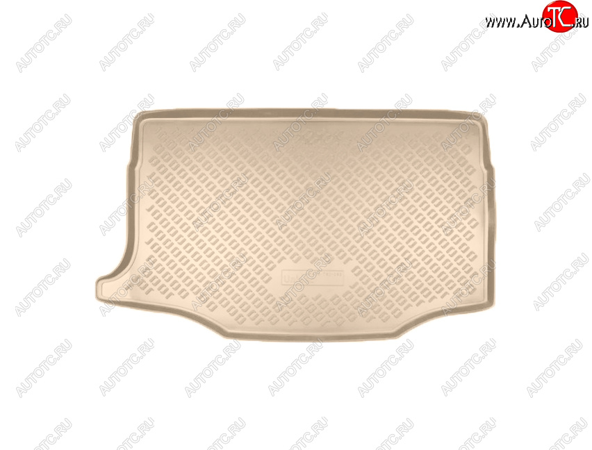 1 899 р. Коврик багажника Norplast (на нижнюю полку V2)  Seat Arona (2017-2025) (Цвет: бежевый)  с доставкой в г. Керчь