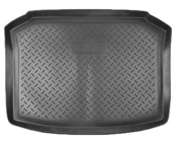 Коврик в багажник Norplast Seat Ibiza  6L хэтчбэк 3 дв. (2002-2006) дорестайлинг (Черный)