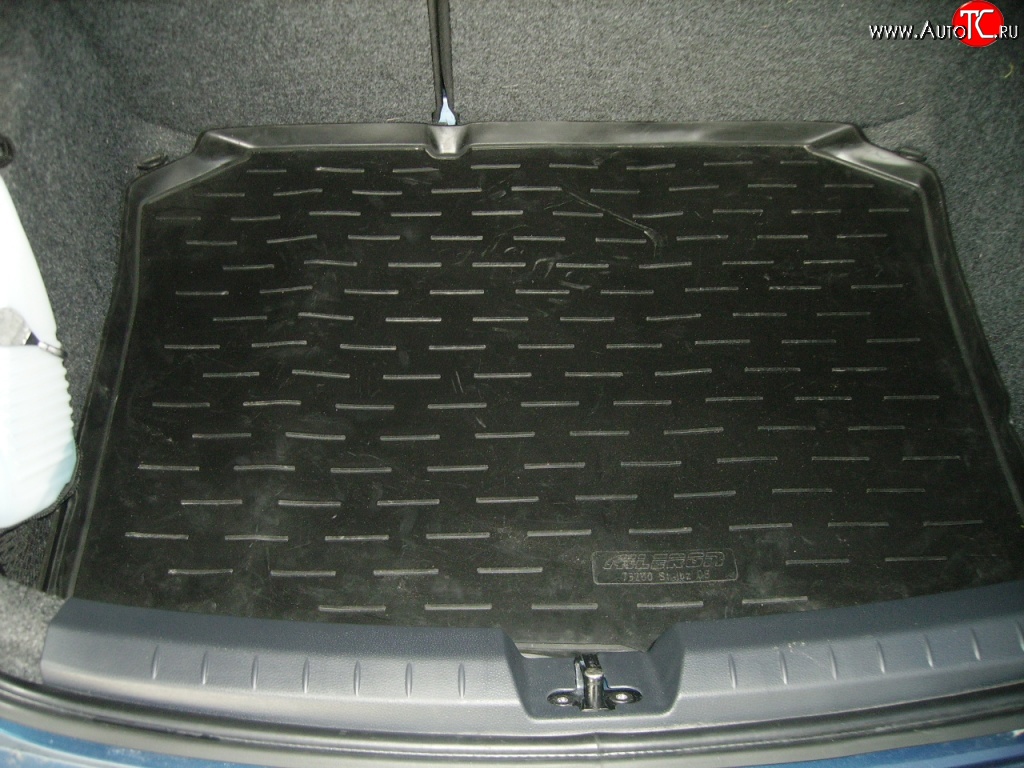 1 659 р. Коврик в багажник Aileron (полиуретан) Seat Ibiza 6J,6P хэтчбэк 5 дв.  рестайлинг (2012-2016)  с доставкой в г. Керчь