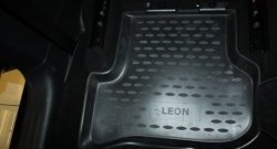 3 399 р. Коврики в салон Element 4 шт. (полиуретан) Seat Leon 1P хэтчбэк 5 дв. дорестайлинг (2005-2009)  с доставкой в г. Керчь. Увеличить фотографию 3