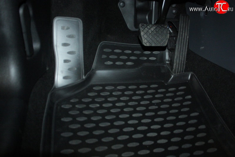 3 399 р. Коврики в салон Element 4 шт. (полиуретан) Seat Leon 1P хэтчбэк 5 дв. дорестайлинг (2005-2009)  с доставкой в г. Керчь