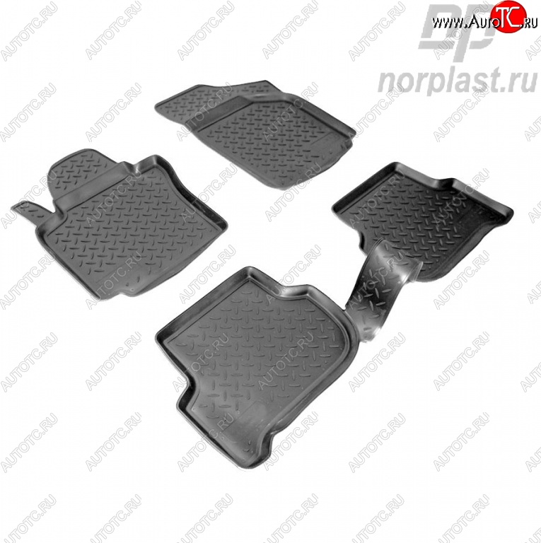 2 679 р. Комплект ковриков в салон Norplast  Seat Toledo  универсал (2004-2009)  с доставкой в г. Керчь