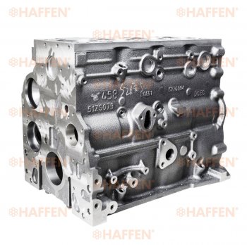 Блок цилиндров (4ISBe, 4ISDe V=4.5) HAFFEN Avia D120, Dynapac D120, Higer KLQ 6128, KLQ 6129, Hyundai R130, R140, Robex 1300W, Robex 320LC-7, Samsung MX132, Yutong MX132, Zhongtong Creator LCK6125H, КАВЗ Creator LCK6125H, КамАЗ 4308, 43255, 53605, 65115, ЛиАЗ 5256, НЕФАЗ 5256, ПАЗ 3204 (Vector,  Vector Next)