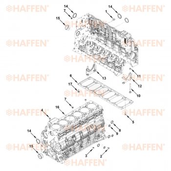 127 999 р. Блок цилиндров (6ISBe, 6ISDe V=6.7) HAFFEN  Avia D120, CASE D120, Dynapac CA300D, CA500D, CA600D, CA610D, Higer KLQ 6128, KLQ 6129, Hyundai R130, R140, Robex 1300W, Samsung MX132, Yutong MX132, Zhongtong Creator LCK6125H, КАВЗ Creator LCK6125H, КамАЗ 4308, 43255, 53605, 65115, ЛиАЗ 5256, НЕФАЗ 5256, ПАЗ 3204 (Vector,  Vector Next), 3205  с доставкой в г. Керчь. Увеличить фотографию 11