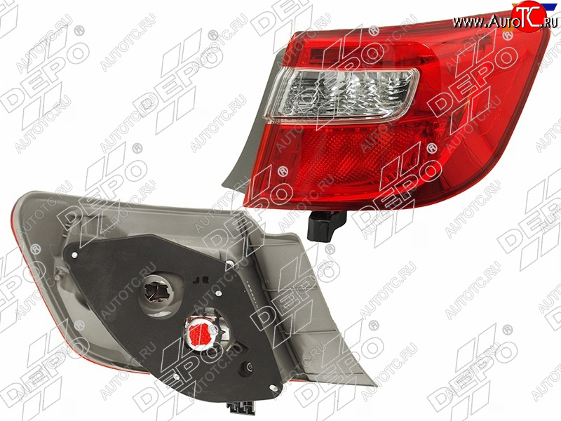 6 999 р. Правый фонарь задний DEPO Toyota Camry XV50 дорестайлинг (2011-2014)  с доставкой в г. Керчь