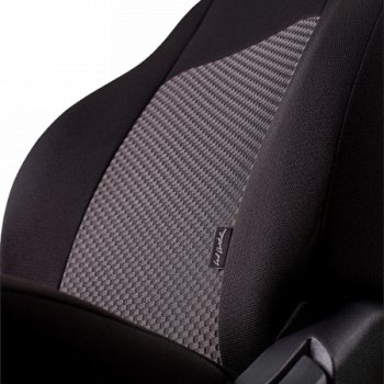 5 999 р. Чехлы сидений Lord Autofashion Дублин (жаккард, 60/40, раздельная задняя спинка, 3Г-образ. подголовника) Mitsubishi ASX дорестайлинг (2010-2012) (Чёрный, стежок серый)  с доставкой в г. Керчь. Увеличить фотографию 2