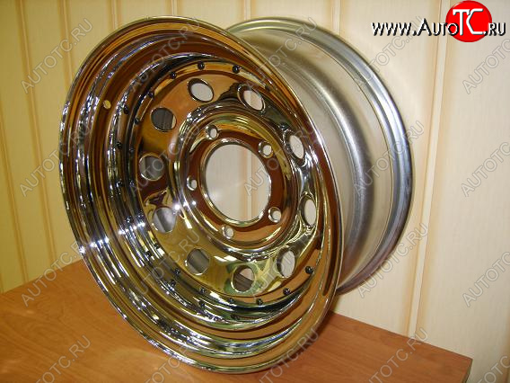 7 299 р. Диск усиленный JEEP стальной хромированный 5х114,3 10хR15 d84 ET-50 OFF-ROAD Wheels 1510-51484ch-50  с доставкой в г. Керчь