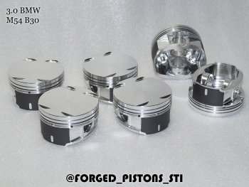Поршни (3,0l M54B30 (CR=10,2), кольца 1,5/1,5/2,0) СТИ BMW 3 серия  E46 - Z4  E85 (диаметр поршня: 84 мм)