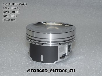 17 999 р. Поршни (VolksWagen 2,0 AXX (CR=9,0) кольца 1,2/1,5/2,0) СТИ  Audi A3 ( 8P1 хэтчбэк 3 дв.,  8PA хэтчбэк 5 дв.) (2003-2013), Volkswagen Golf  5 (2003-2009), Volkswagen Passat  B6 (2005-2011) (диаметр поршня: 82,50 мм)  с доставкой в г. Керчь. Увеличить фотографию 3
