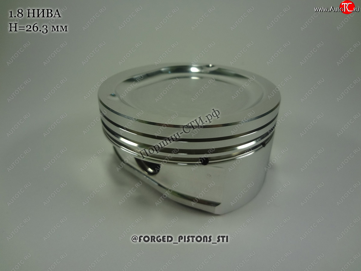 16 599 р. Поршни (2121 высота 26.3 палец 19/50 клапана 39мм кольца 1,2/1,5/2,0 лунка 12,79) СТИ  Лада 2101 - нива 4х4 ( 2131,  2329,  2121-80,  2121 Бронто,  2121,  2121 (Legend)) (диаметр поршня: 82,00 мм)  с доставкой в г. Керчь