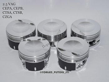 Поршни (VolksWagen 2,5 CEPA, CTSA кольца 1,2/1,5/2,0) СТИ Audi A3  8PA хэтчбэк 5 дв. - TT  8J (диаметр поршня: 82,50 мм)