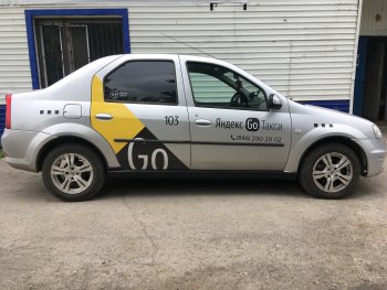 2 259 р. Пороги Автостайл Renault Logan 1 рестайлинг (2010-2016)  с доставкой в г. Керчь. Увеличить фотографию 6