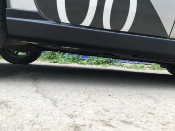 2 259 р. Пороги Автостайл Renault Logan 1 рестайлинг (2010-2016)  с доставкой в г. Керчь. Увеличить фотографию 9