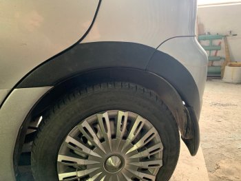 1 059 р. Накладки арок переднего и заднего бамперов Автостайл Daewoo Matiz M100 дорестайлинг (1998-2000) (Текстурная поврехность)  с доставкой в г. Керчь. Увеличить фотографию 5