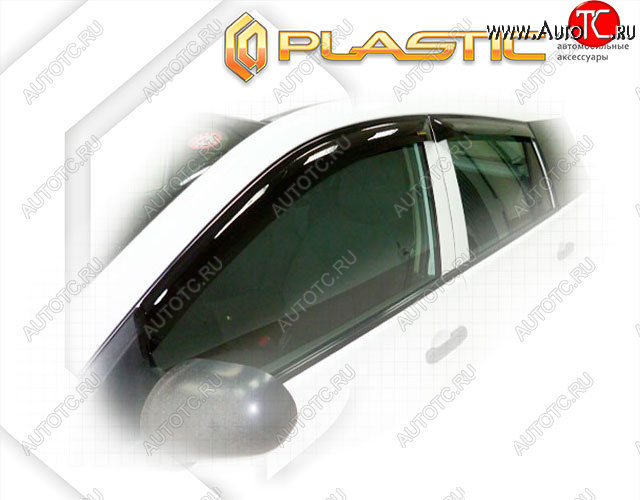 1 999 р. Дефлектора окон CA-Plastic  Mazda Familia Van  универсал (2007-2018) Y12 дорестайлинг, Y12 рестайлинг (Classic полупрозрачный, Без хром. молдинга)  с доставкой в г. Керчь