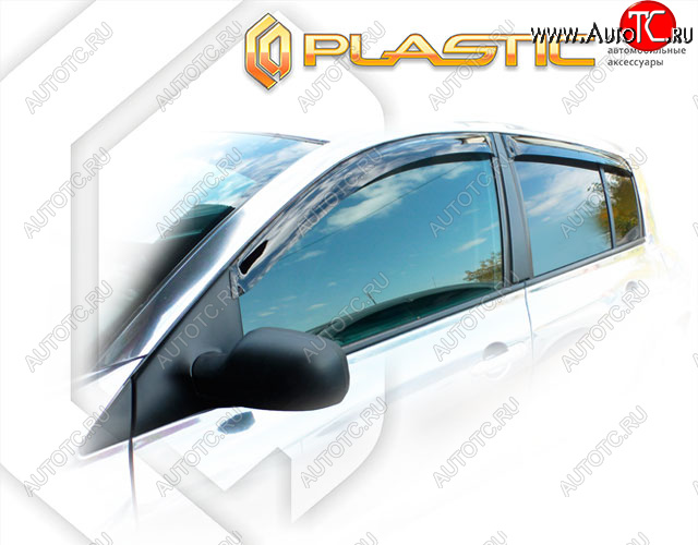 1 999 р. Дефлектора окон CA-Plastic  Renault Megane  хэтчбэк 5 дв. (2002-2006)  дорестайлинг (Classic полупрозрачный)  с доставкой в г. Керчь