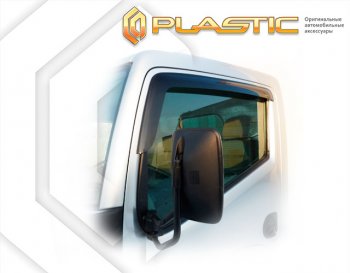 Дефлектора окон CA-Plastic Nissan Cabstar F24 (2007-2014) (Classic полупрозрачный)