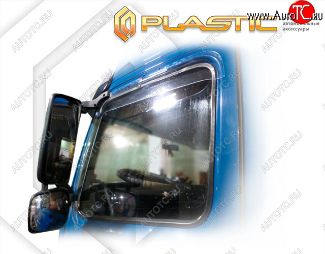2 199 р. Дефлектора окон (FH, FM, NH, FM4) CA-Plastic  Volvo FH  13 (2013-2025) (Classic полупрозрачный)  с доставкой в г. Керчь