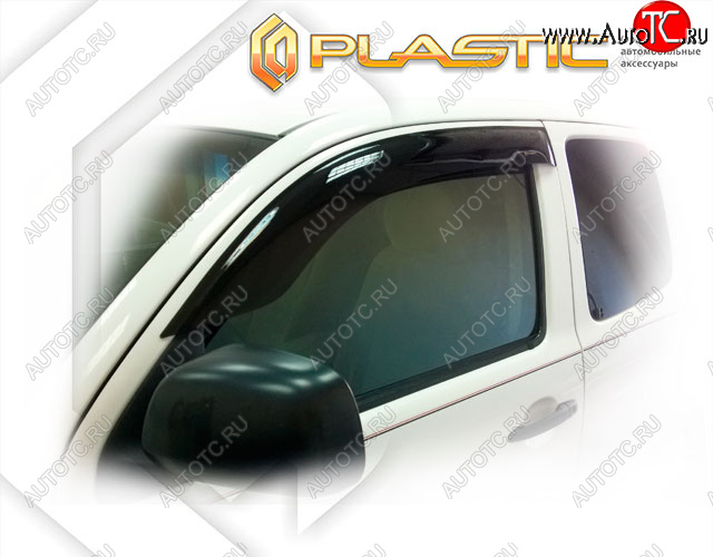 1 899 р. Дефлектора окон CA-Plastic  Toyota Tacoma  N200 (2004-2011) PickUp RegularCab дорестайлинг (Classic полупрозрачный, Без хром. молдинга)  с доставкой в г. Керчь