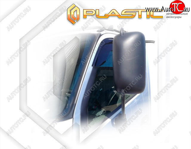 1 999 р. Дефлектора окон (с 2018 года, широкая кабина) CA-Plastic Hino 300 (2010-2025) (Classic полупрозрачный)  с доставкой в г. Керчь