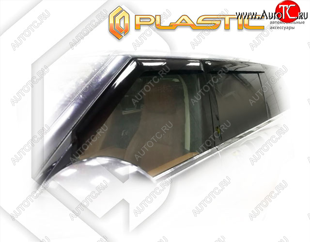 2 079 р. Дефлектора окон (на Long версию)CA-Plastic  Land Rover Range Rover  4 L405 (2012-2022) дорестайлинг, рестайлинг (Classic полупрозрачный)  с доставкой в г. Керчь