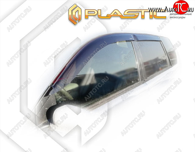 1 899 р. Дефлектора окон CA-Plastic Mitsubishi Space Star DG (1998-2002) (Classic полупрозрачный)  с доставкой в г. Керчь