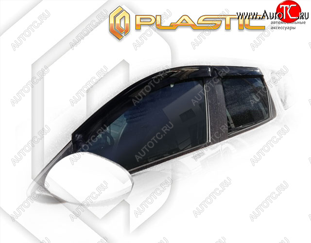1 999 р. Дефлектора окон CA-Plastic Renault Duster HM рестайлинг (2021-2024) (Classic полупрозрачный)  с доставкой в г. Керчь