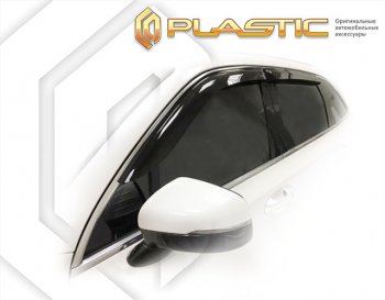 2 099 р. Дефлектора окон (рынок РФ) CA-Plastic KIA Sorento MQ4 (2020-2022) (серия Classic полупрозрачный, Без хром. молдинга)  с доставкой в г. Керчь. Увеличить фотографию 2