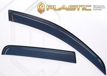  Дефлектора окон CA-Plastic Chery Tiggo 8 PRO MAX рестайлинг (2023-2025)