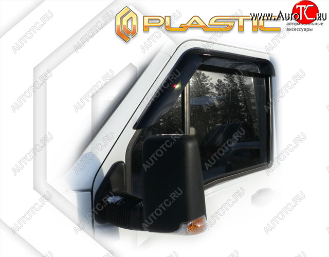 1 899 р. Ветровики дверей CA-Plastic  Iveco Baudi (2018-2025) автодом (Classic полупрозрачный)  с доставкой в г. Керчь