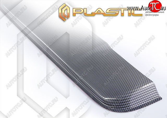 2 299 р. Ветровик люка CA-Plastic  Toyota Ipsum  SXM10 (1995-1998) дорестайлинг (Шелкография карбон серебро)  с доставкой в г. Керчь