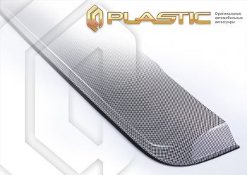 Ветровик люка CA-Plastic Mercedes-Benz C-Class  W204 (2011-2015) рестайлинг седан (Шелкография черна)