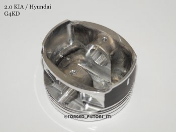 18 199 р. Поршни (KIA, Hyundai 2,0 G4KD под кольца 1,2/1,2/2,0) СТИ  Chrysler Sebring JR, Dodge Sebring (JR), Hyundai Elantra (J1,  XD,  XD2,  HD,  MD,  AD,  CN7), IX35 (LM,  NU), IX45, IX55 (EN), Sonata (Y3,  EF,  NF,  YF,  LF,  DN8), Jeep Compass (MK,  MP), Patriot, KIA Cerato (1 LD,  2 TD,  3 YD,  4 BD), Optima (1 GD,  2 MG,  3 TF,  4 JF,  JF), Sportage (1 JA,  2 JE,KM,  3 SL,  4 QL,  5 NQ5), Mitsubishi ASX, Lancer (EX,  5 Fiore 2,  7,  8,  9 CS,  10 CY), Lancer Cedia (9), Lancer Evolution (8 CT9A,  9 CT9A), Outlander (CU,  XL,  CW0W,  GF), RVR (1,  2,  3) (диаметр поршня: 86,00 мм)  с доставкой в г. Керчь. Увеличить фотографию 2