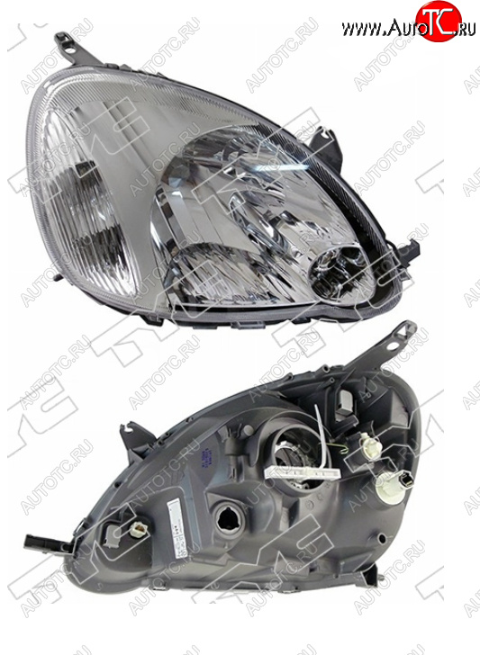 6 399 р. Правая фара (под электрокорректор, Евросвет) TYC  Toyota Vitz  XP10 - Yaris  XP10  с доставкой в г. Керчь