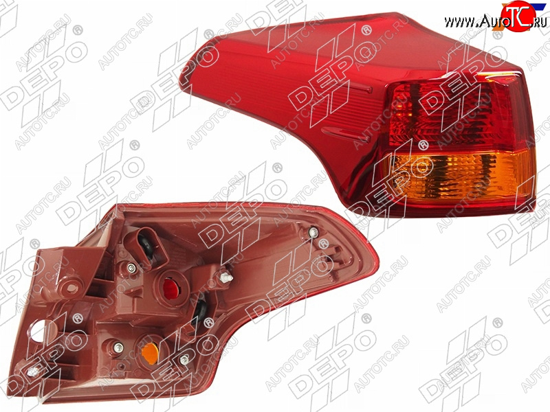 6 399 р. Левый фонарь задний DEPO Toyota RAV4 XA40 5 дв. дорестайлинг (2012-2015)  с доставкой в г. Керчь