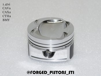 16 199 р. Поршни (VolksWagen 1,4 CAVa, CAXa, BMY, CTHA под кольца 1,2/1,5/2,5) СТИ  Volkswagen Sharan  MK2,7N - Tiguan  NF (диаметр поршня: 76.5 мм)  с доставкой в г. Керчь. Увеличить фотографию 3