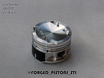 18 399 р. Поршни (Toyota 2,0 3S-GTE (V=8,7) под кольца 1,2/1,5/4,0) СТИ  Toyota Caldina ( T210,  T240) - MR2 (диаметр поршня: 86.00 мм)  с доставкой в г. Керчь. Увеличить фотографию 2