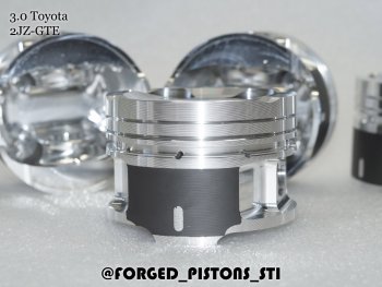 28 799 р. Поршни (Toyota 3,0 2JZ-GTE (V=15,2) под кольца 1,2/1,5/4,0) СТИ  Toyota Aristo ( 1,  S160) - Supra (диаметр поршня: 86.50 мм)  с доставкой в г. Керчь. Увеличить фотографию 4