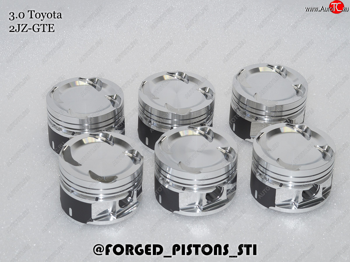 28 799 р. Поршни (Toyota 3,0 2JZ-GTE (V=15,2) под кольца 1,5/1,5/4,0) СТИ  Toyota Aristo ( 1,  S160) - Supra (диаметр поршня 86 мм)  с доставкой в г. Керчь