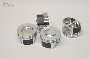 Поршни (Citroen 1,6l EP6CDT MD) СТИ CITROEN C4  B7 (2011-2018), CITROEN C4 picasso  UD (2006-2014), CITROEN C5  RD (2008-2017), CITROEN DS3  PF1 (2009-2016), CITROEN DS4  PF1 (2010-2015), CITROEN DS5  PF2 (2011-2015), Peugeot 207 ( WK,  WA,  WC) (2006-2012), Peugeot 208  1 (2012-2019), Peugeot 3008 (2009-2013), Peugeot 308 ( T7,  T9) (2011-2018), Peugeot 5008  T8 (2009-2016), Peugeot 508  универсал (2010-2014), Peugeot RCZ ( дорестайлинг,  рестайлинг) (2010-2015) (диаметр поршня: 77.00 мм)